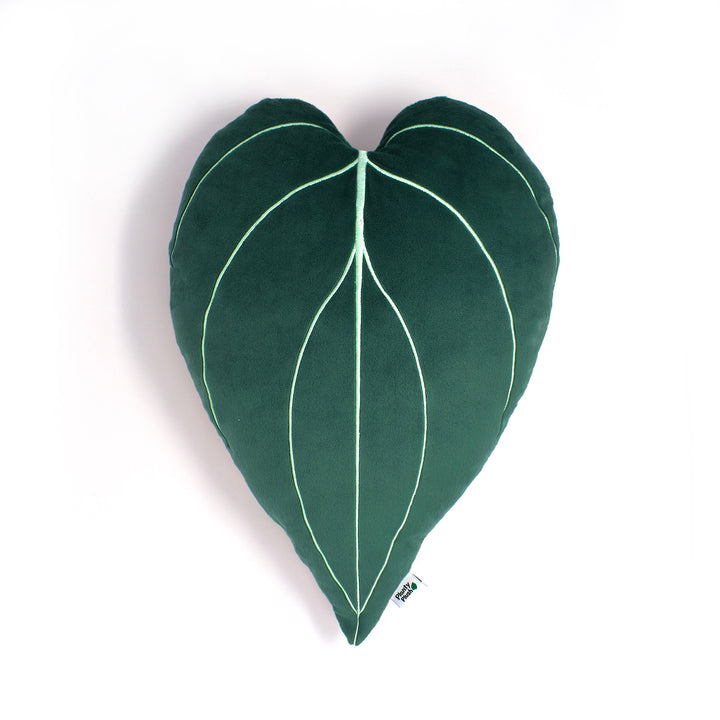 Philodendron Micans Plush Pillow